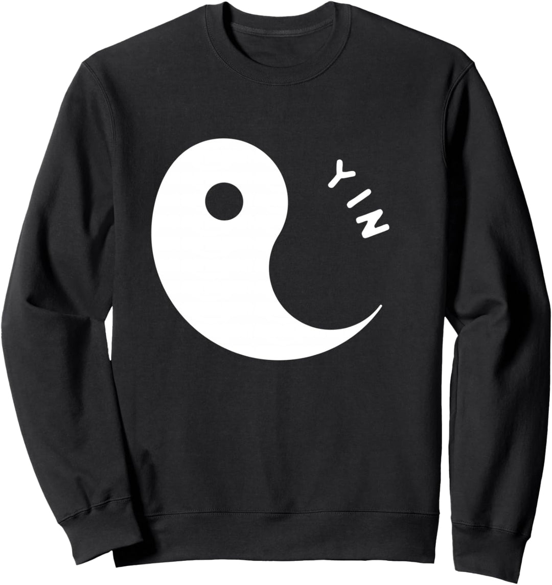 Yin And Yang - 1 Of 2 - Yin Couple Matching - Best Friends Sweatshirt