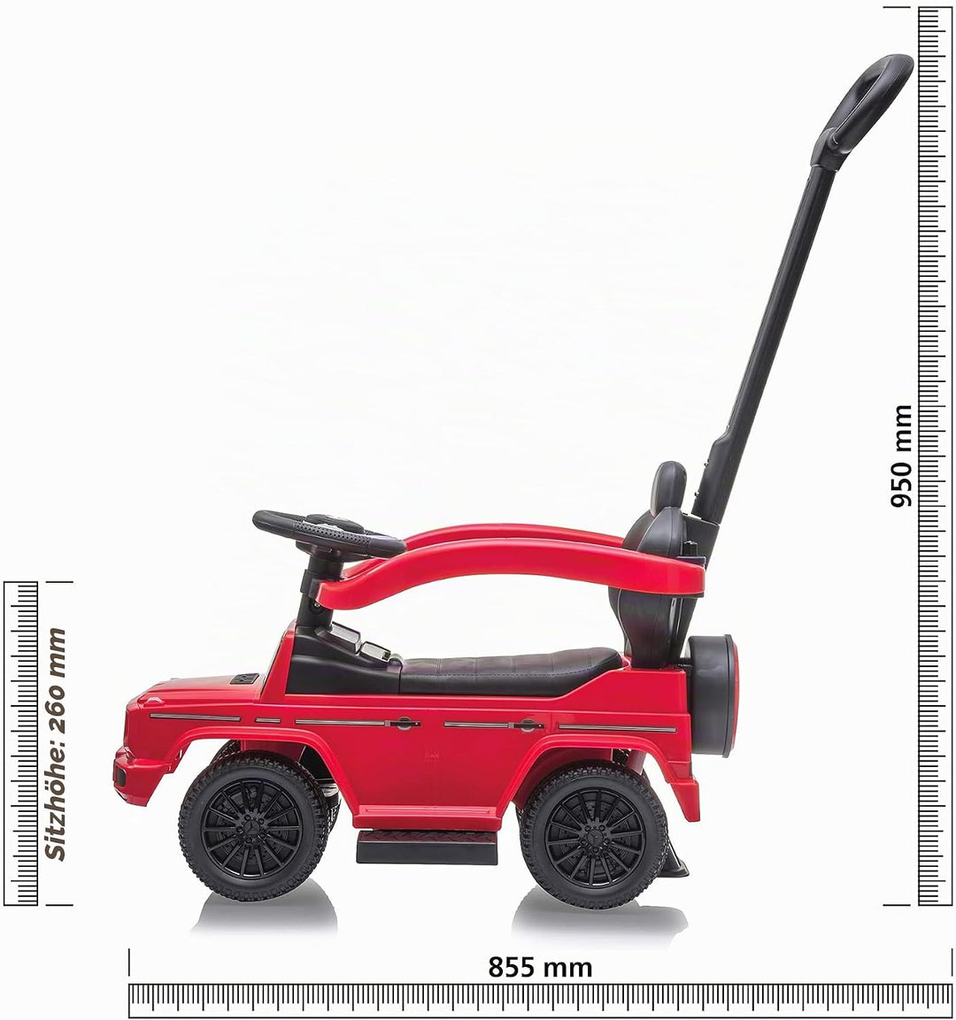 JAMARA 460626 Rutscher Mercedes-Benz G 350 d 3in1 – ab 6 Monate, Sitzhöhe 260 mm, Kippschutz, Schutz