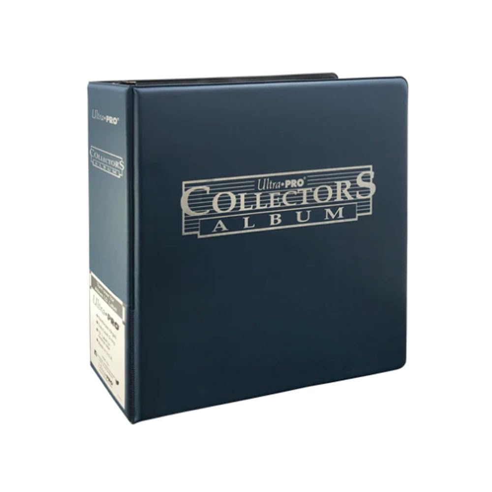 Amigo Spiel + Freizeit Ultra Pro 3-Ring Collectors Album Blau + 100 9-Pocket Platinum Pages Ordnerse