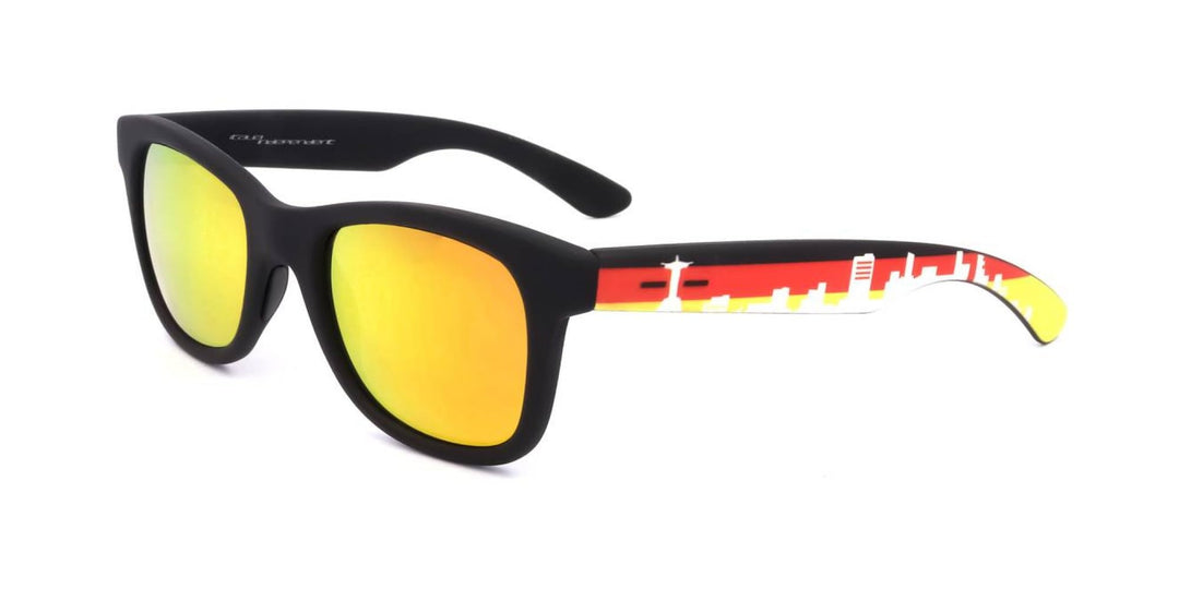 Italia Independent Unisex-Erwachsene 0090-009-GER Sonnenbrille, Schwarz (Negro), 50