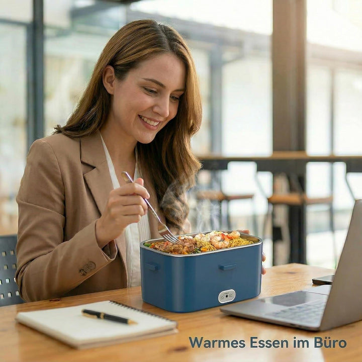 Elektrische Lunchbox 100W 3-in-1 12V/24V/220V Lunchbox Elektrisch 1,8L Grosskapazität Leicht zu Rein