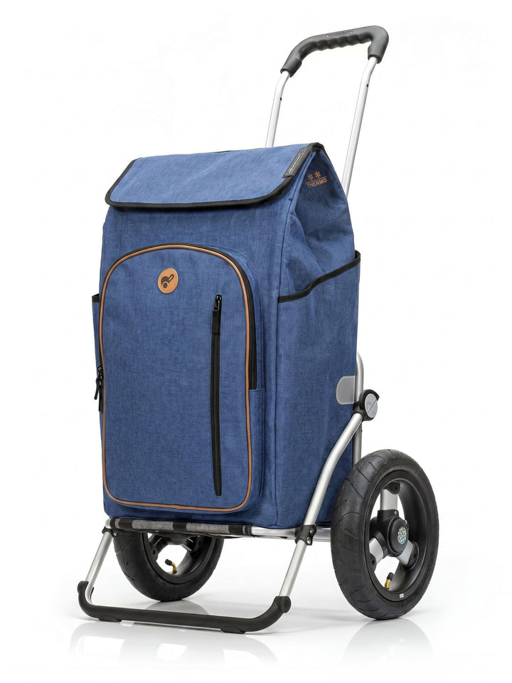 Andersen Einkaufstrolley - klappbar - 61 Liter - mit Kühlfach - Aufhängung für Einkaufswagen - belas