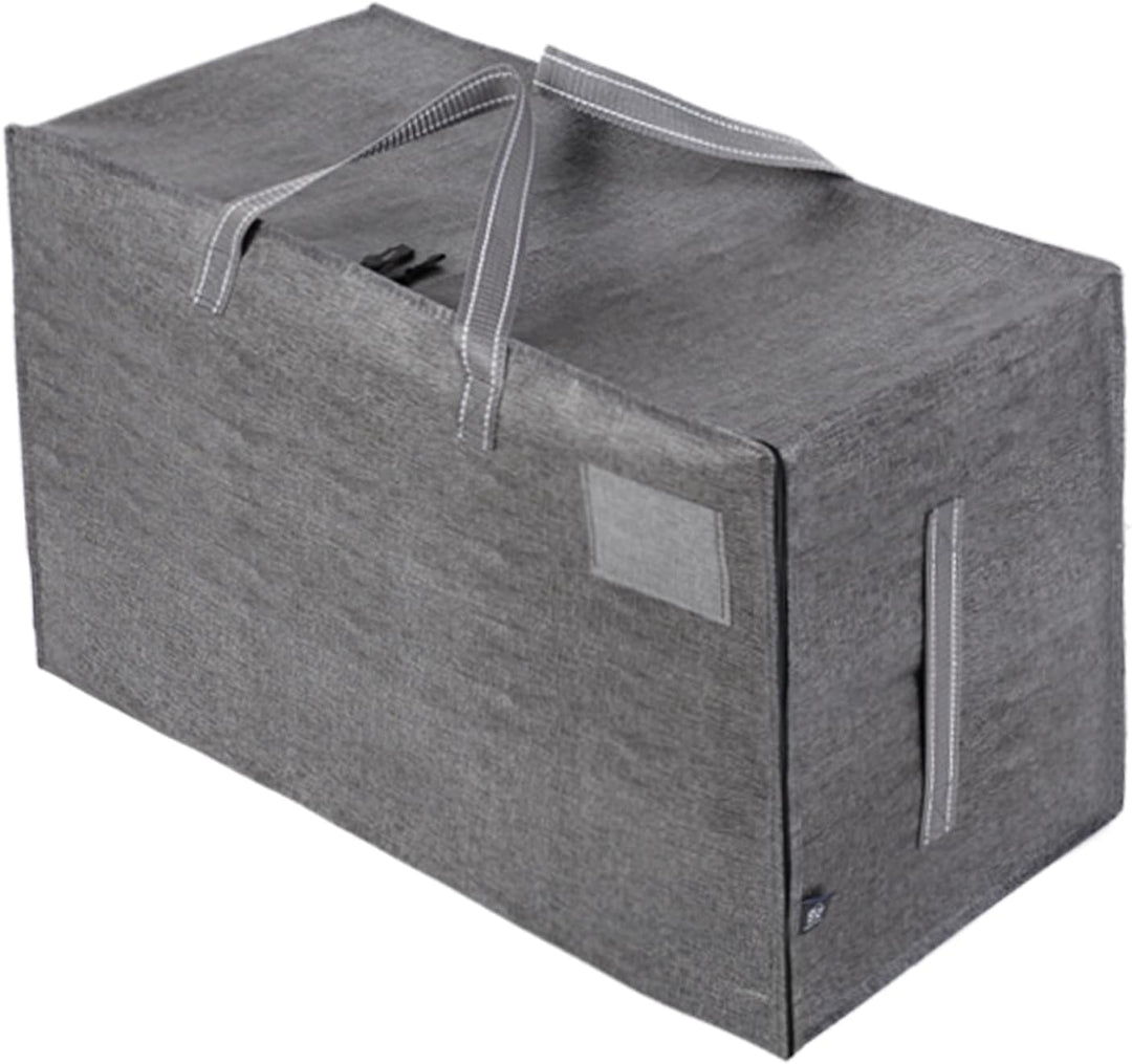 VENO 102 Liter Grosse Aufbewahrungstasche mit Deckel, Strapazierfähige Griffe und Reissverschlüssen