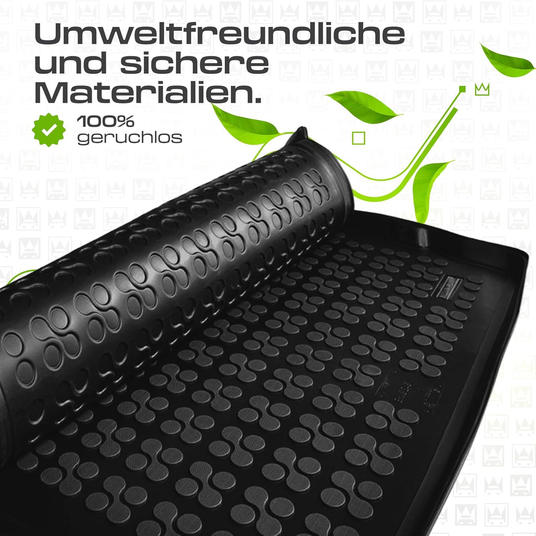 M MOTOS Antirutschmatte Auto Kofferraummatte passt für Volkswagen Passat B8 2014-2021 Kompletter Sch