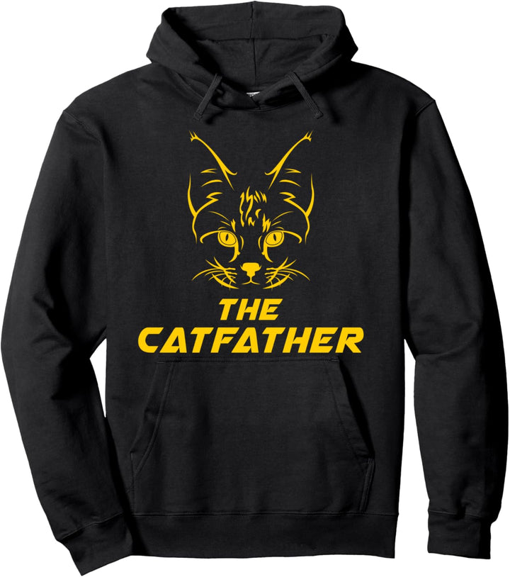 The Catfather Katzenpapa Katze Vater Miezekatze Pullover Hoodie