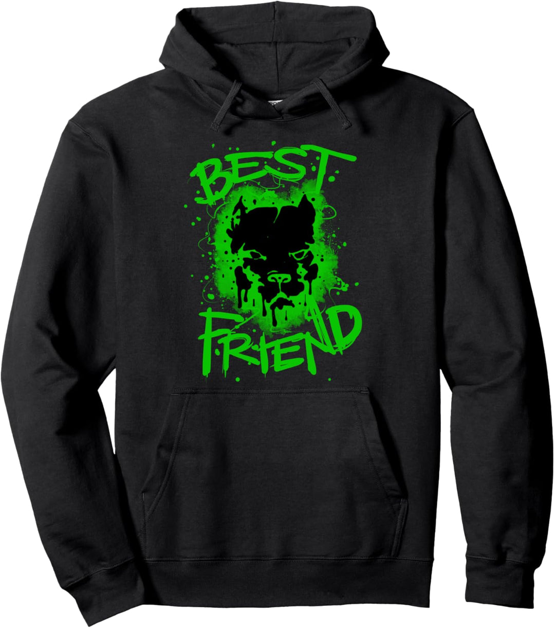 Awesome Pitbull Terrier Hund Pit Bull Pullover Hoodie