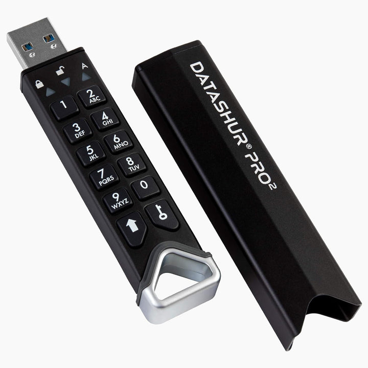 iStorage datAshur PRO2 8 GB | Sicheres Flash-Laufwerk | Zertifiziert nach FIPS 140-2 Level 3 | Passw