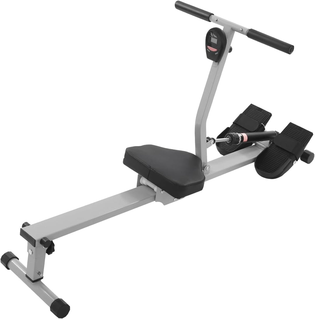 Multifunktionaler Rudergerät für Zuhause klappbar Ruder-Trainingsgerät, Hydraulisches Fitness-Ruderg