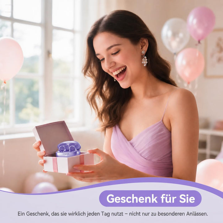 Kinglucky Verbesserte Clip On Kopfhörer mit bequemem Sitz & kristallklarem Klang, 50Stunden Spielzei