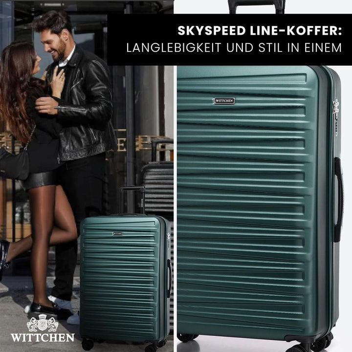 WITTCHEN Skyspeed Line Kabinenkoffer Free on Board Kabinengepäck Kleiner Koffer Hartschalenkoffer AB