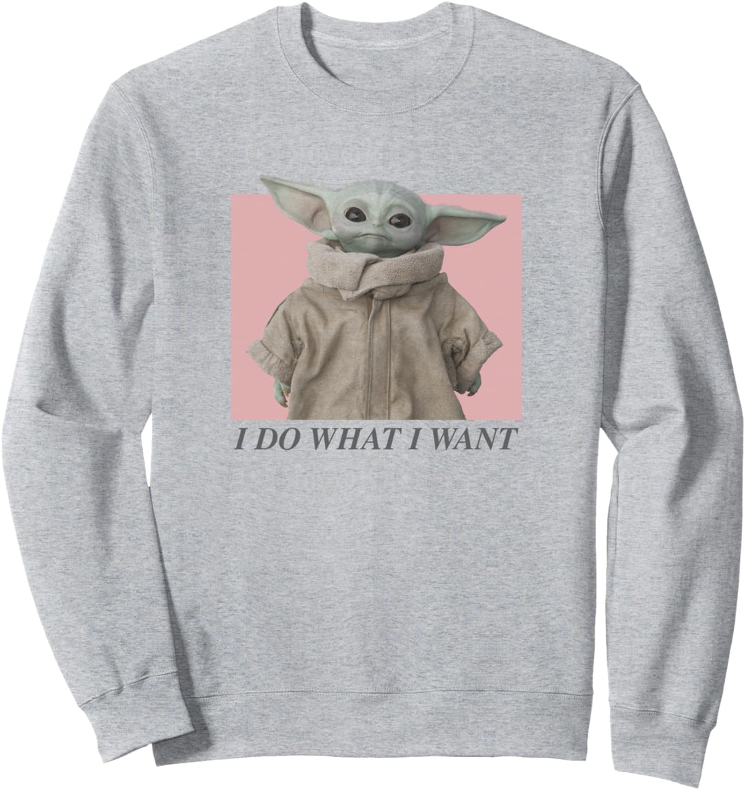 Star Wars The Mandalorian Sassy Baby Redux Sweatshirt
