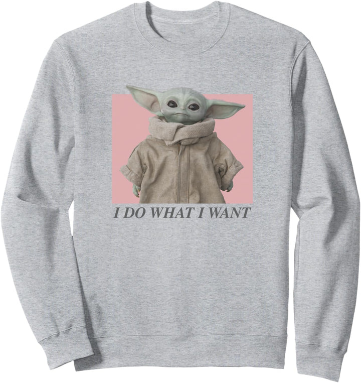 Star Wars The Mandalorian Sassy Baby Redux Sweatshirt