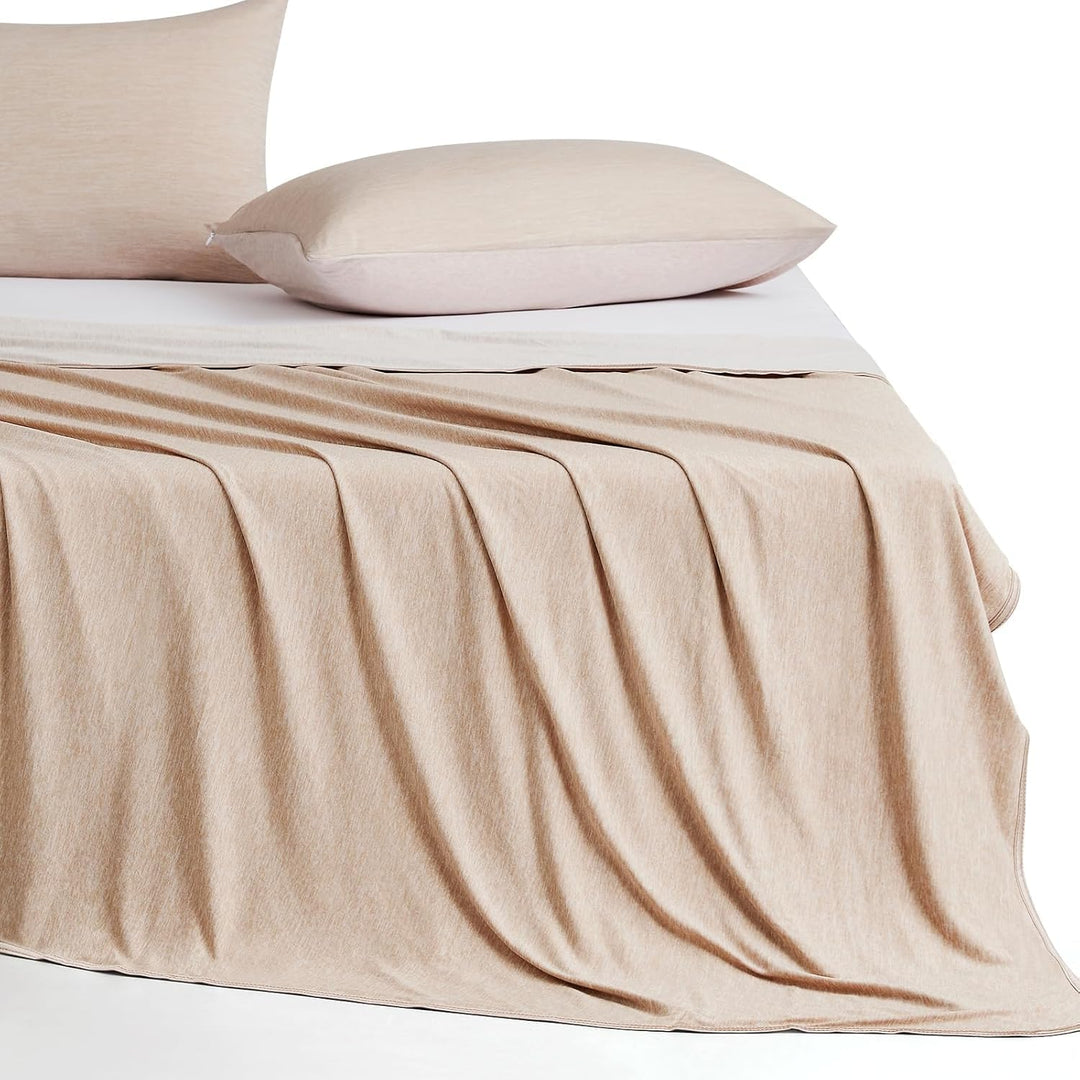 Elegear Kühldecke 200 x 220cm, Japanische Arc-Chill 3.0 Q-Max>0,5 Kühlfasern 2in1 Selbstkühlende Som
