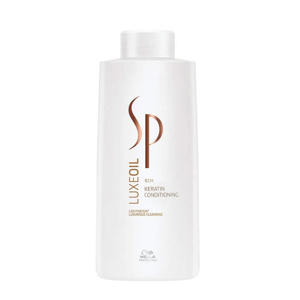 Wella SP System Professional Luxeoil Keratin Conditioning Creme, 1er Pack, (1x 1 L)