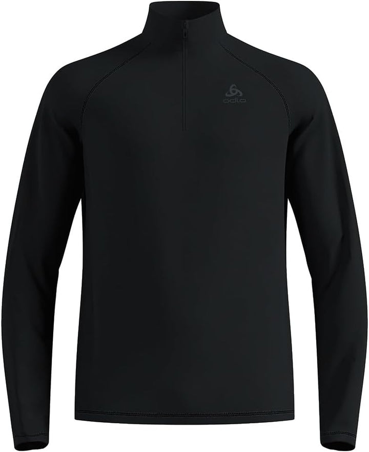 Odlo Herren Besso Half Zip Longsleeve M Schwarz, M Schwarz