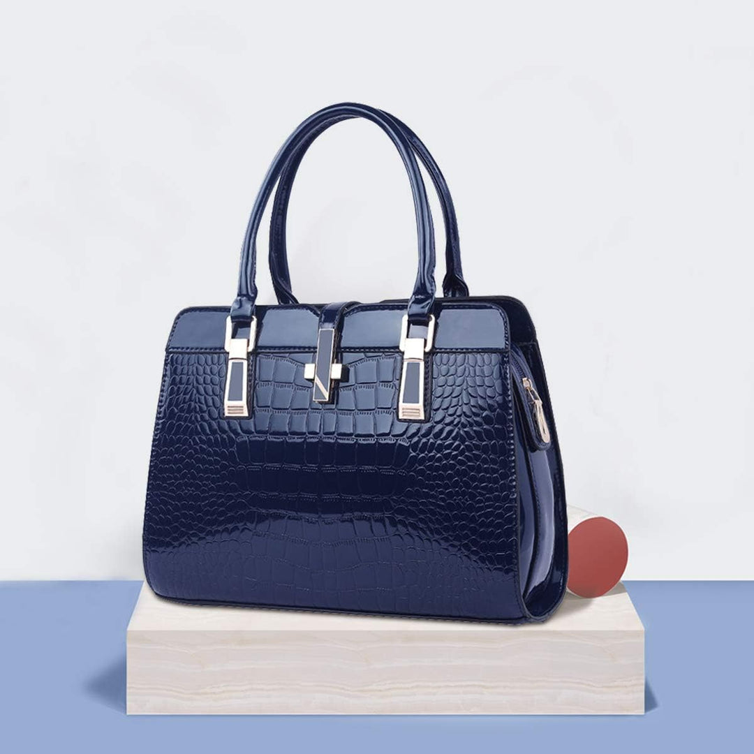 Nicole&Doris Damen Handtaschen neue Umhängetasche Lackleder Shell schultertasche Henkeltaschen Tasch