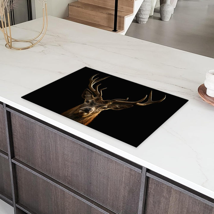 Herdabdeckplatte Einteilig Küche Herdabdeckung Induktionsfeld Ceranfeld Herdabdeckplatten Vinyl Matt