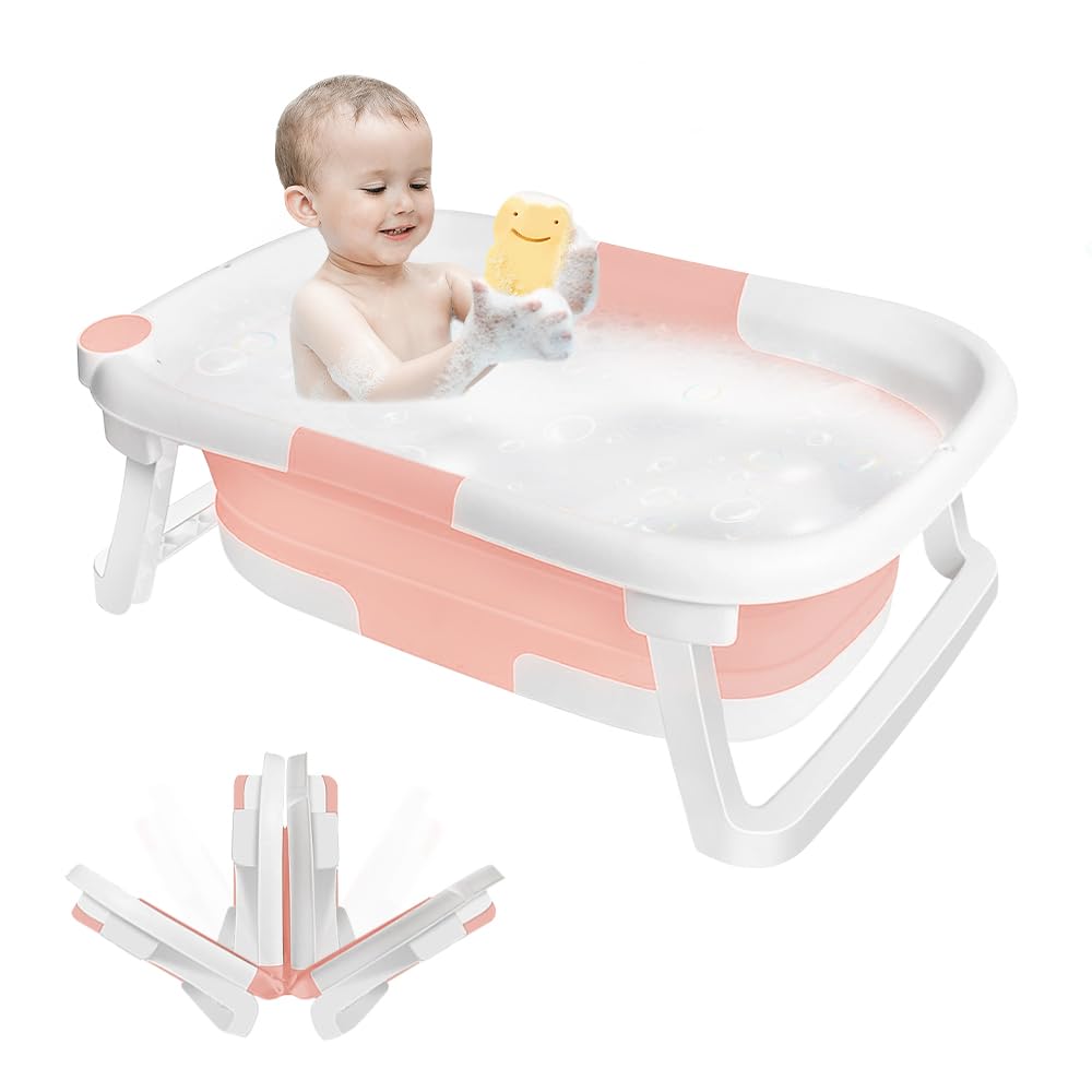 Collapsible Baby Bathtub-Baby Bathtub Foldable - Foldable Bathtub Baby- Baby Bath Insert - Baby Bath