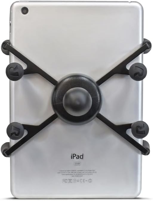 RAM MOUNTS X-Grip Universal-Halterung für 17,8 cm - 20,3 cm Tablets mit Ball Single, Single