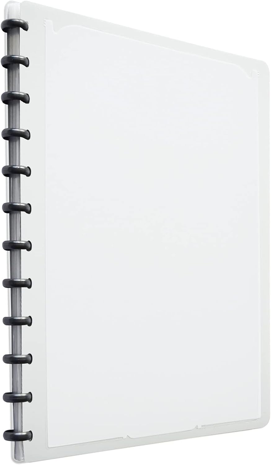 Oxford polyvision Ringmappe A4, mit vario-zipp, 20 Hüllen, weiss, 5er Pack weiss Single, weiss Singl