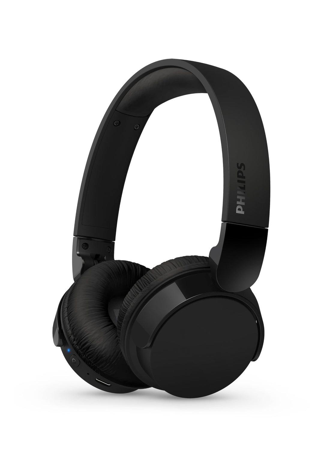 PHILIPS TAH4209BK Leichter ohraufliegender kabelloser Bluetooth-Kopfhörer mit passiver Geräuschisoli