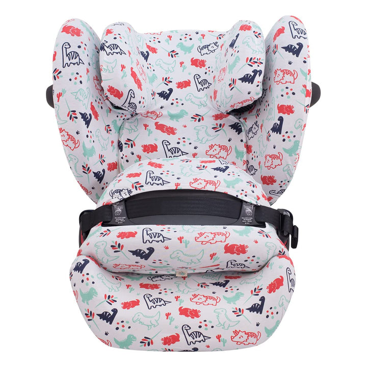 JYOKO KIDS Bezug Kompatibel mit Cybex Pallas G I-SIZE (Bezug Pallas G, DINO PARTY) Bezug Pallas G DI