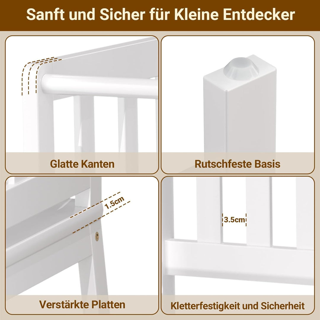 COSYLAND Lernturm ab 1 Jahr – Montessori Learning Tower für Kinder – Sicherer Kinder Lernturm ab 2 J