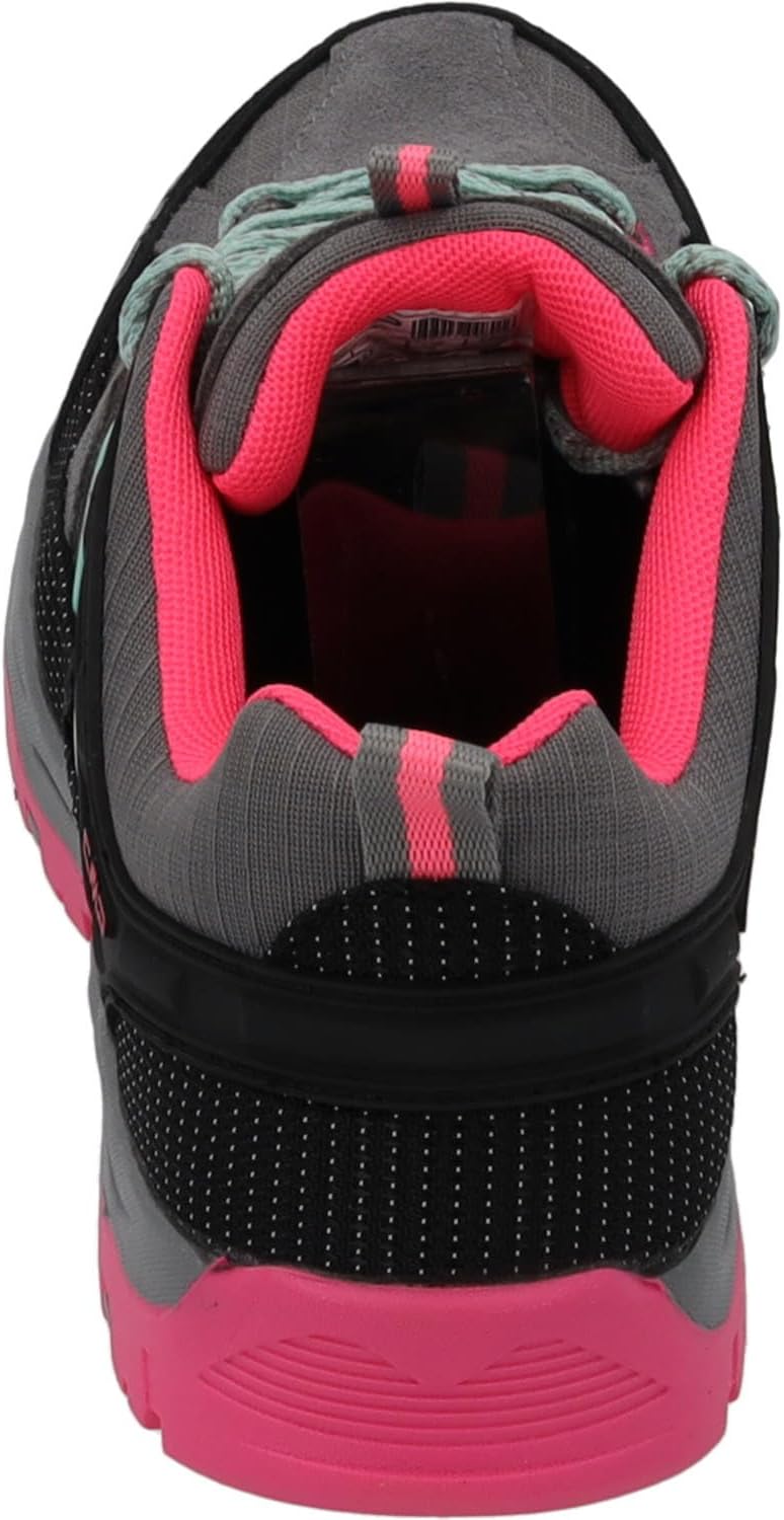 CMP Unisex Kinder Kids Rigel Low Trekking Shoes WpTrekking-Schuhe 28 EU Zementgrau Fluo Pink Cemento