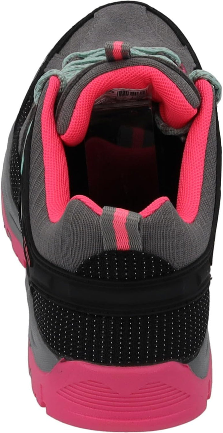 CMP Unisex Kinder Kids Rigel Low Trekking Shoes WpTrekking-Schuhe 28 EU Zementgrau Fluo Pink Cemento