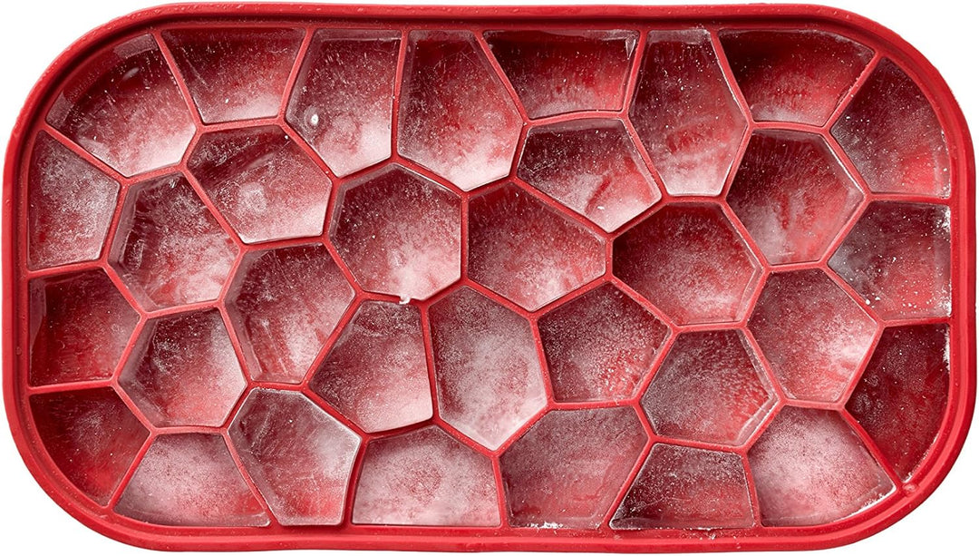 Lékué Eiswürfelbox, rot, Rot