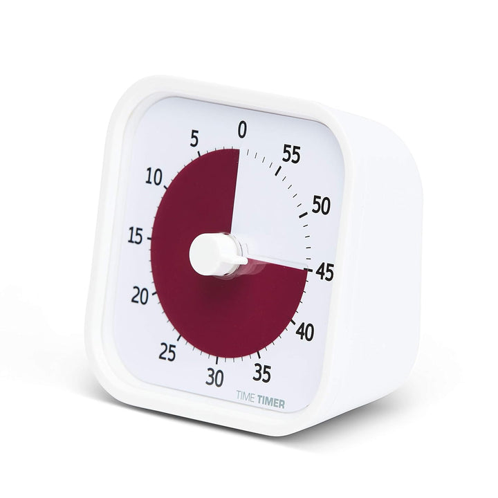 Time Timer Home MOD - 60 Minuten Visueller Timer Home Edition (Lakenweiss) & Home MOD — 60 Minuten K