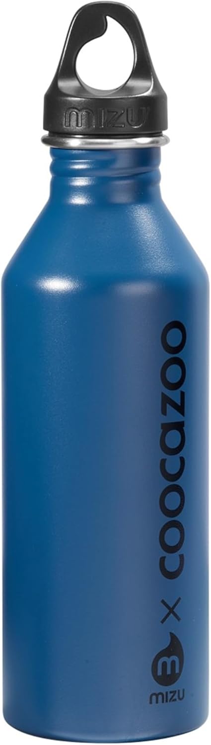 coocazoo Schulrucksack-Set Mate „Happy Raindrops“ 3-teilig, blau, ergonomischer 30L Tornister, mit B
