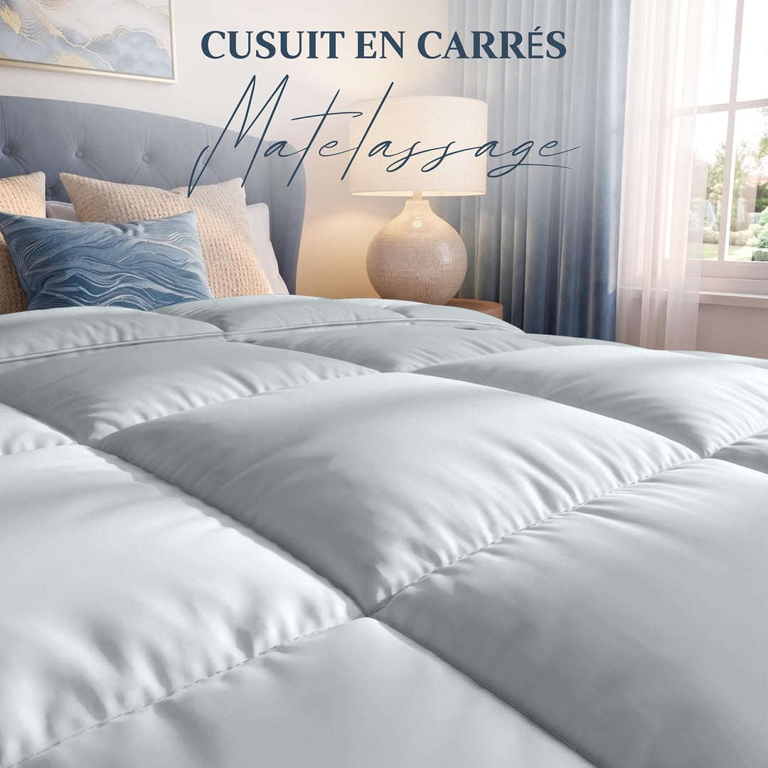 Utopia Bedding Bettdecke 220 x 240 cm, leichte Bettdecke mit Polyesterfüllung für 4 Jahreszeiten, Mi