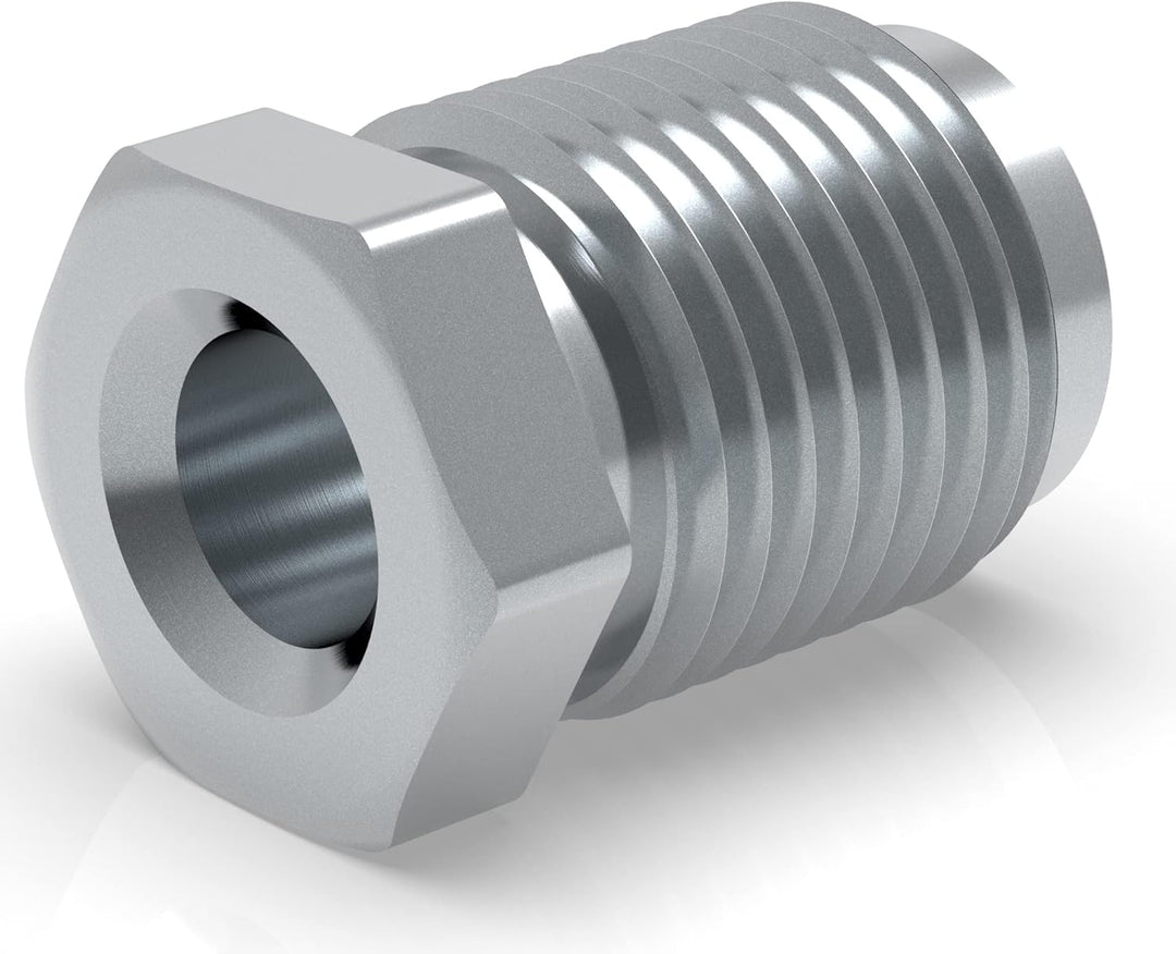 100x Verschraubung M12 x 1 für Bremsleitung 6,0 mm Bördel E Typ B Profi Verbinder DIN/ISO 1651 konfo
