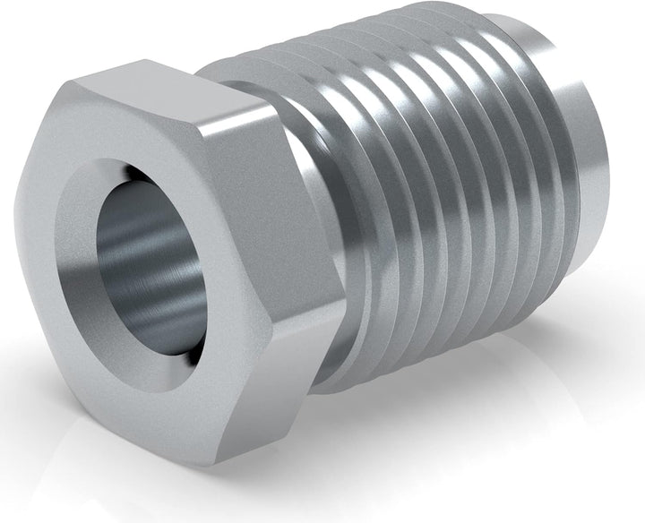 100x Verschraubung M12 x 1 für Bremsleitung 6,0 mm Bördel E Typ B Profi Verbinder DIN/ISO 1651 konfo