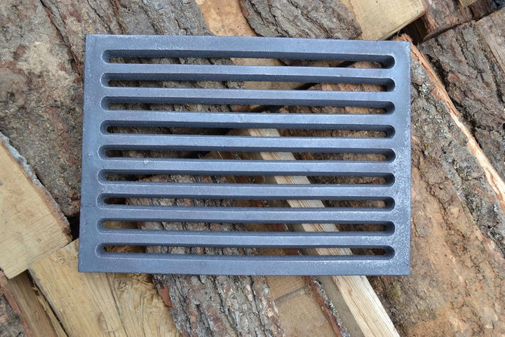 SEZAM 35 x 26 cm (35 x 25,5) Robuster und Massiv Gussrost Ofenrost Ascherost Gussrost verschiedene D