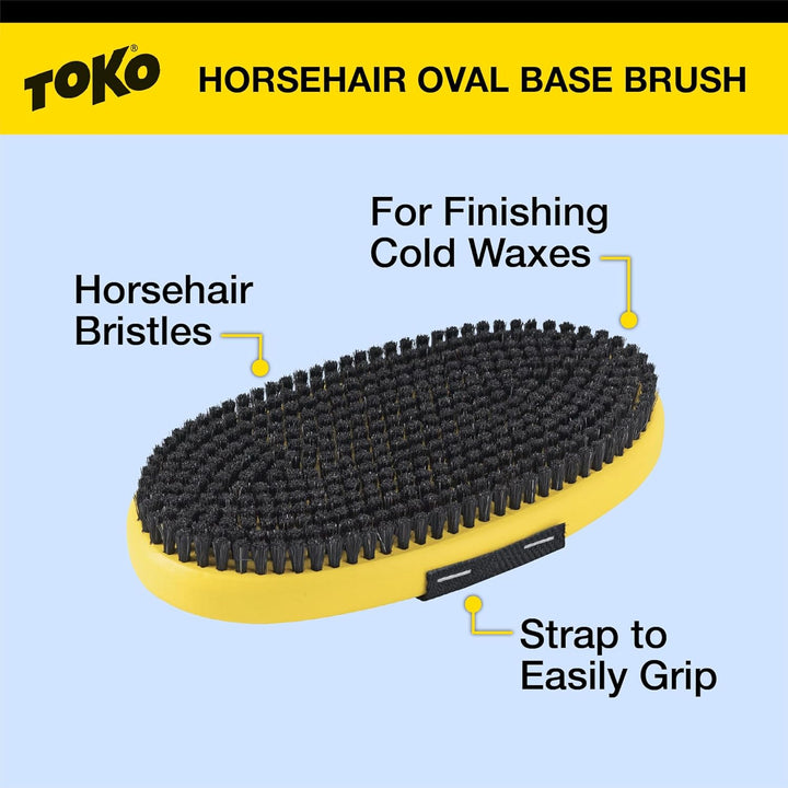 Toko Base Brush oval Horsehair NEUTRAL Einheitsgrösse, Einheitsgröße