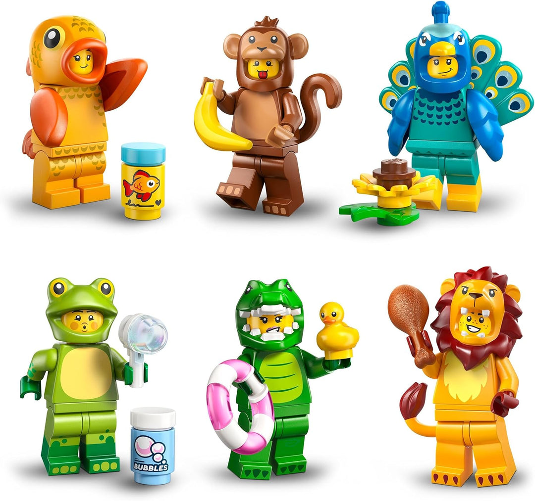 Lego Minifiguren Serie 28 mit 12 Figuren: Komplett-Set der Lego Minifiguren Serie 71051 Tiere (inkl.