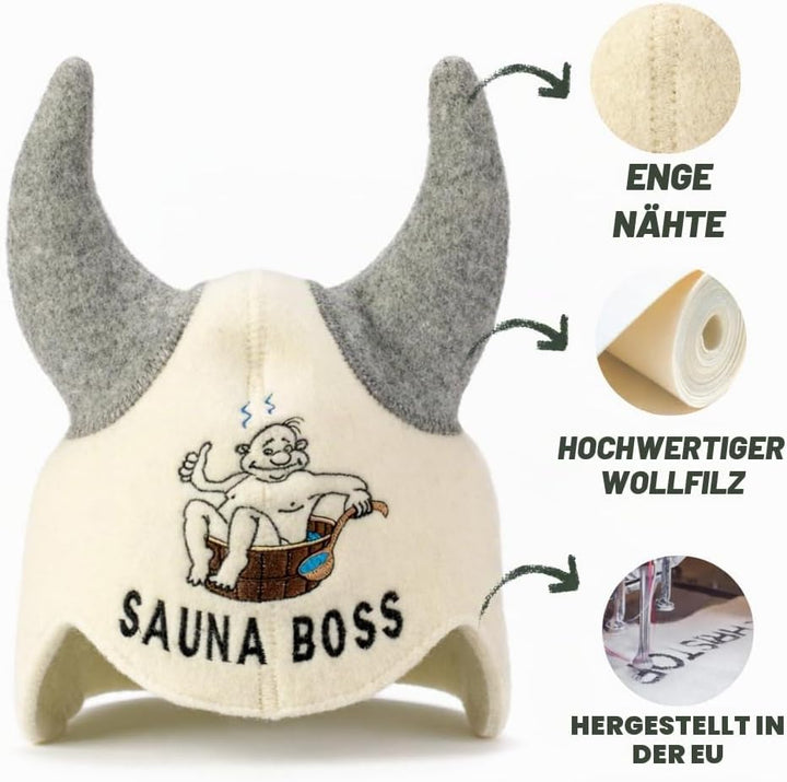 Natural Textile Saunahut &