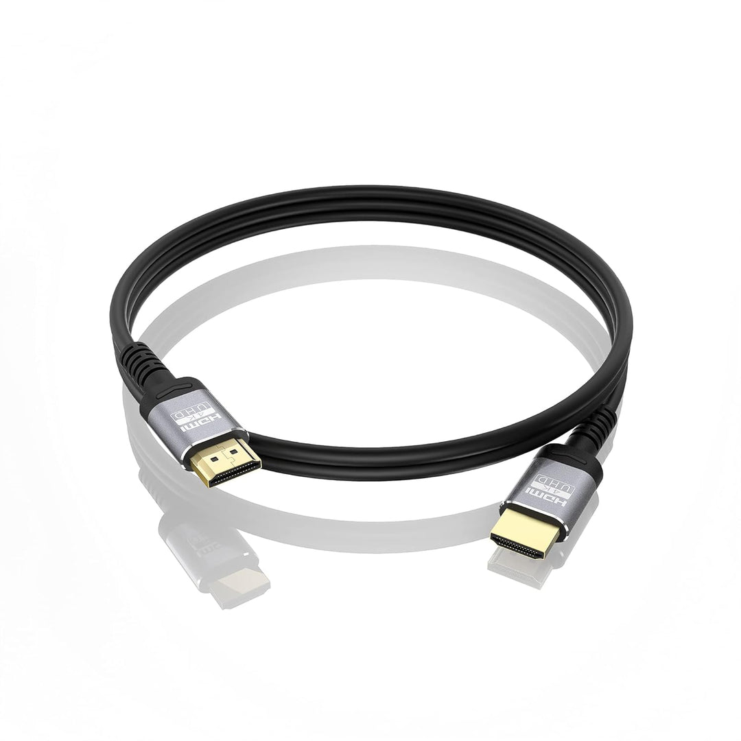Soonsoonic 4K HDMI-Kabel, 12 m, 18 Gbit/s Ultra High Speed HDMI 2.0 Kabel &amp; 4K @ 60Hz HDR 3D ARC HDC