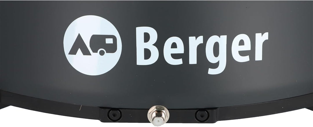 BERGER Move 4.0 Mobile Sat-Antenne | Vollautomatische Satellitenantenne für Camping graphit, graphit