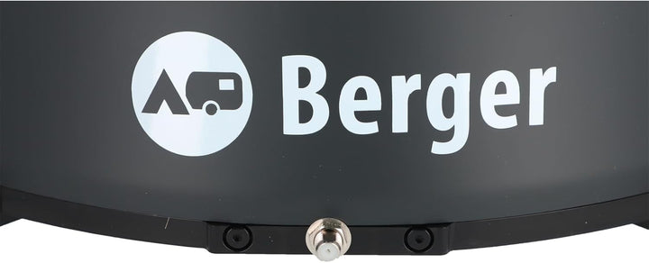 BERGER Move 4.0 Mobile Sat-Antenne | Vollautomatische Satellitenantenne für Camping graphit, graphit