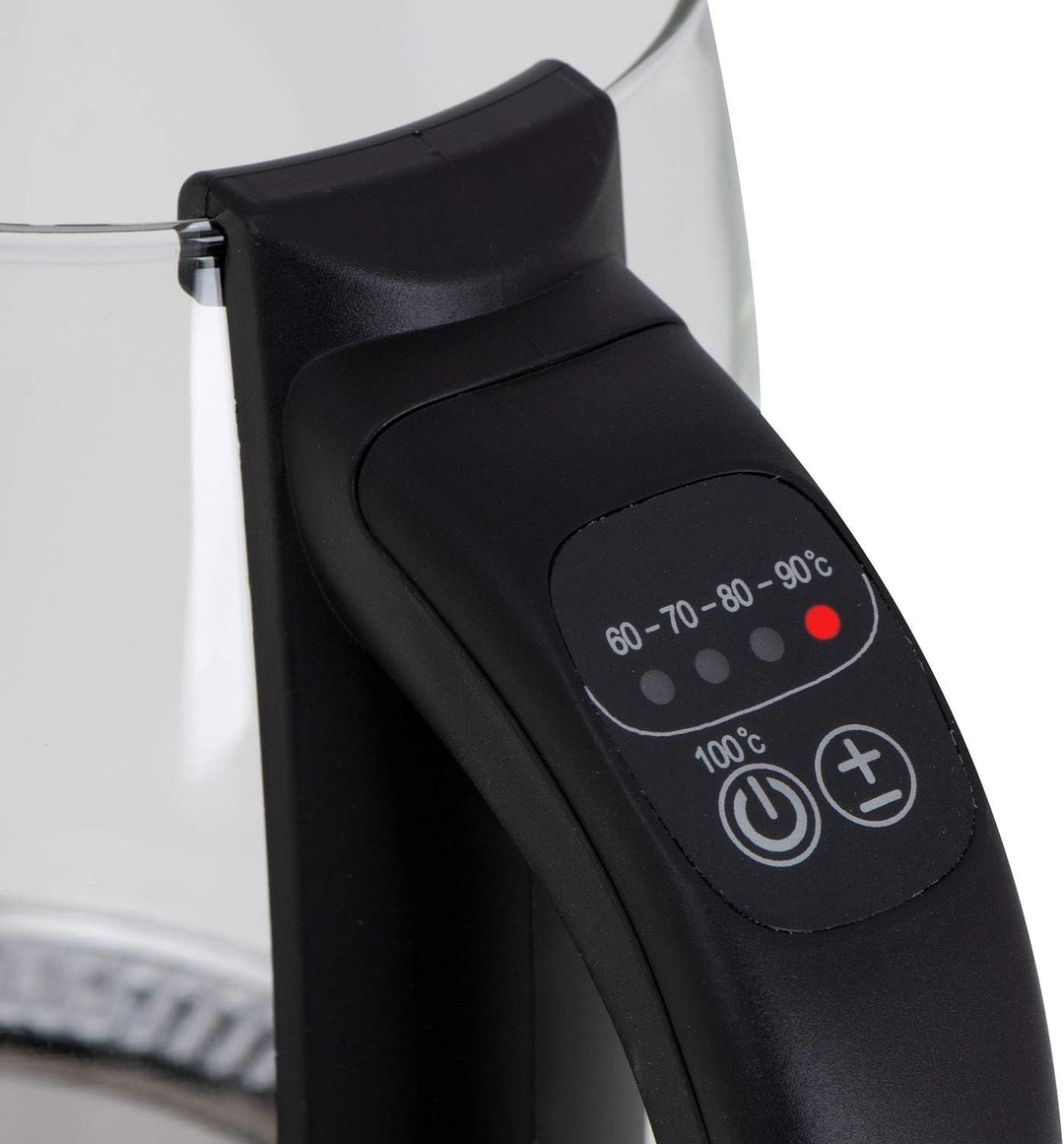 Camry CR 1290 Glaswasserkocher 2,0L mit Teeeinsatz und Temperaturregelung 2 Stunden Warmhaltefunktio