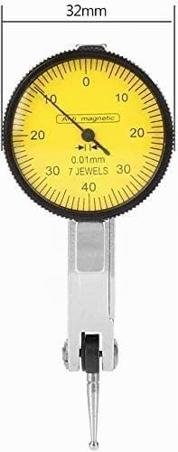 Messuhr mit Magnethalter 0~0,8 mm Magnet-Messstativ mit Messuhr Metall Flexible Starke Magnetische S