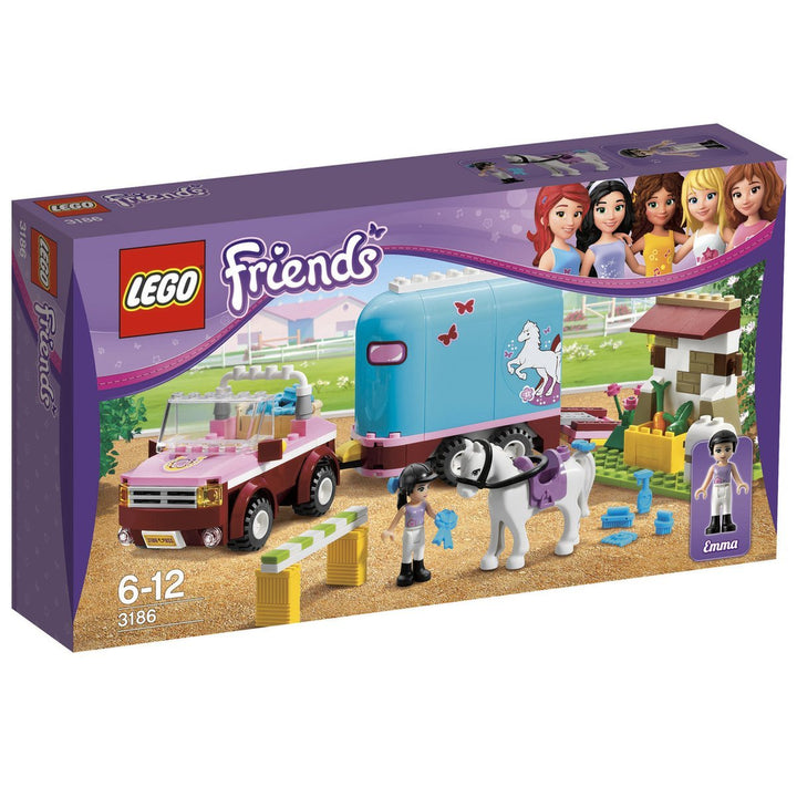 Lego 3186 - Friends: Geländewagen mit Pferdeanhänger