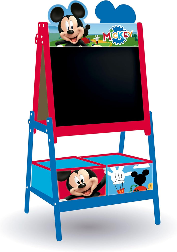 ARDITEX – Kindertafel von Disney Mickey Mouse mit doppelseitiger Oberfläche für Kreide und Filzstift