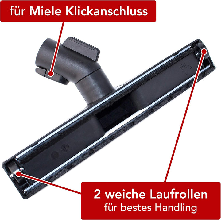 Hartbodendüse passend für Miele Parkett Parkettdüse Parkettbürste Bodendüse Staubsauger Parkfunktion