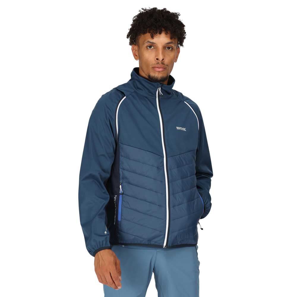 Regatta Herren 2in1 Daunenjacke/Weste Steren Hybrid M Blau, M Blau