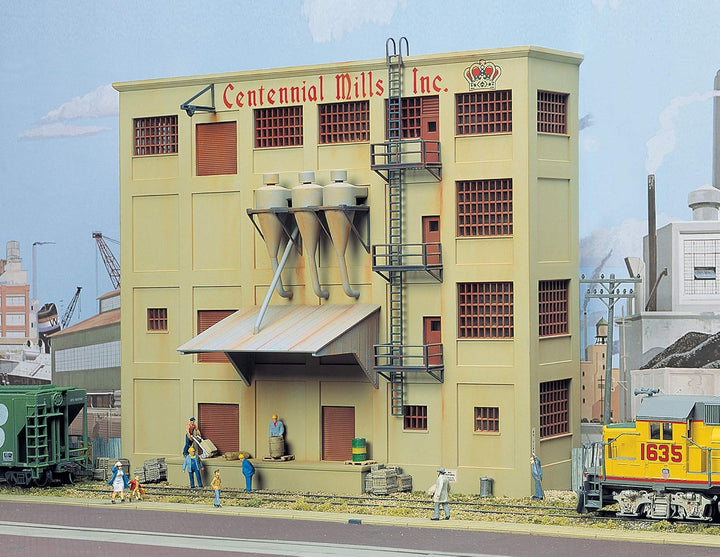 Walthers Cornerstone 933-3160 - Mühle Centennial Mills Inc, Hintergrundgebäude, Gebäude