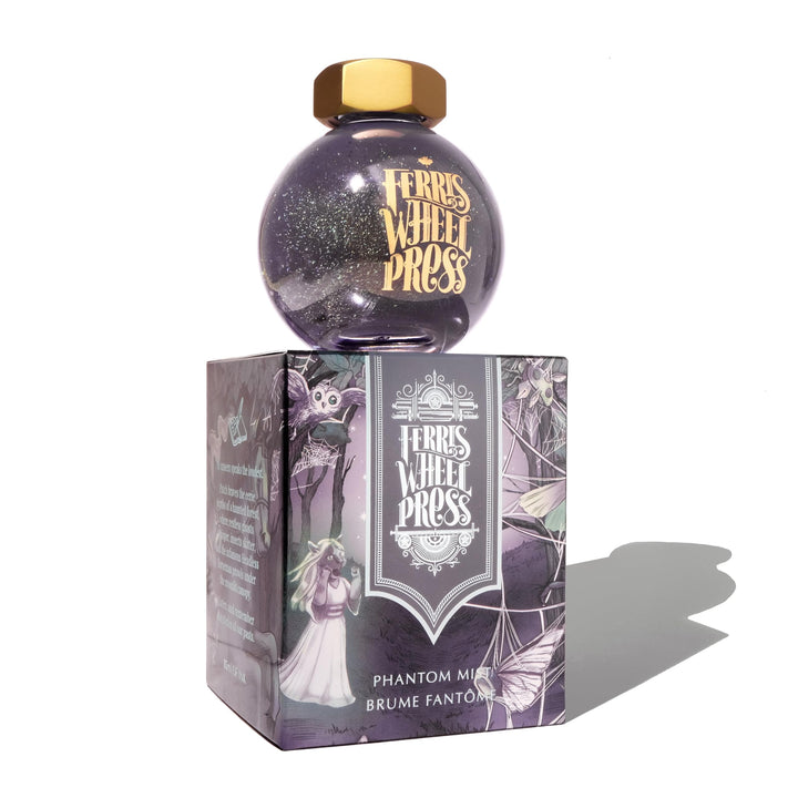 Ferris Wheel Press Ink, FerriTales Collection, Bestiary Series, Phantom Mist, Ghostly Purple-Grey wi